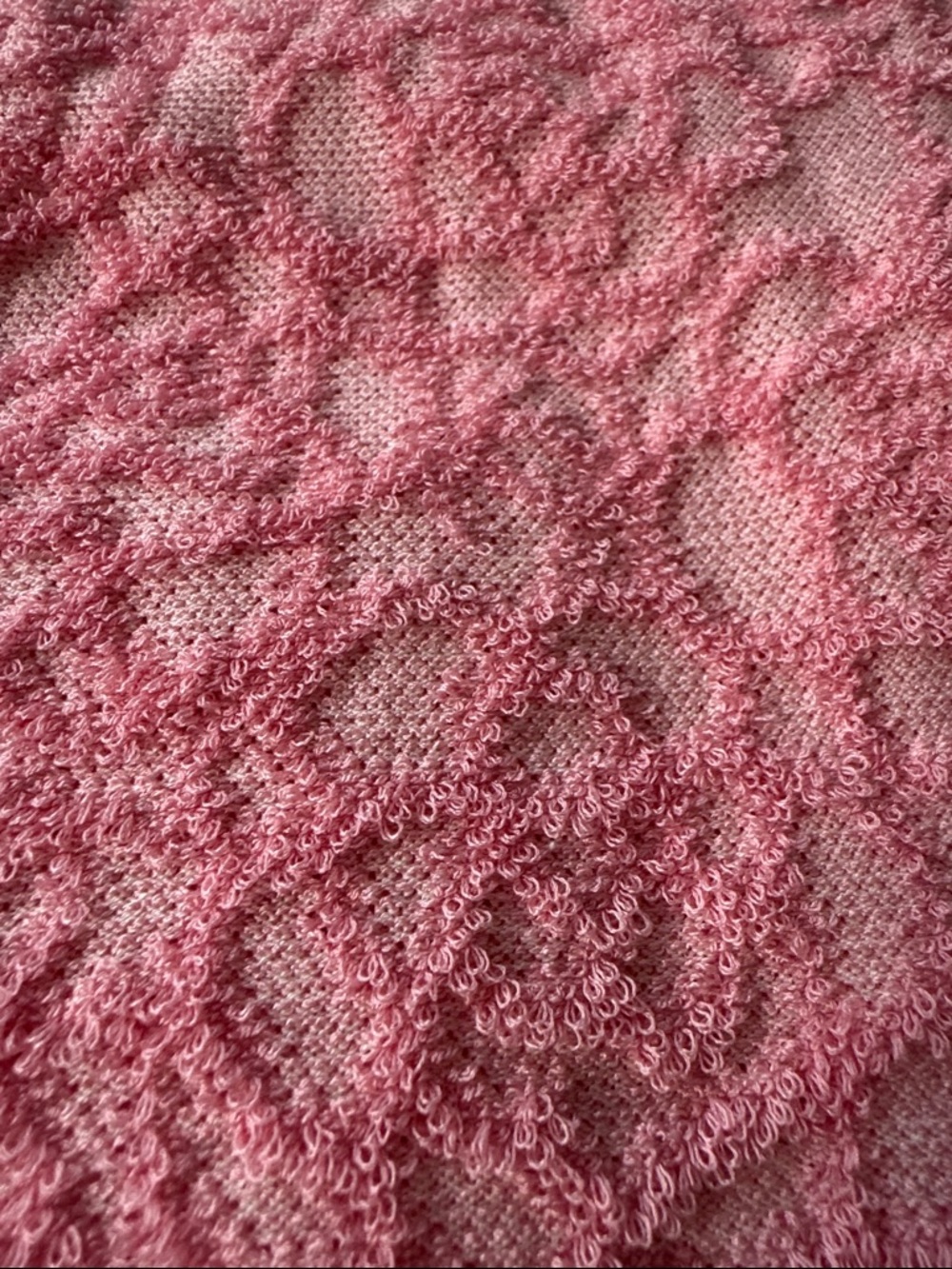 CHANEL Pink Lace-Textured Button-Front Knit Dress Cardigan - Picture 11 of 13